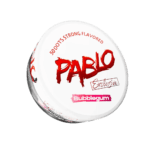 Premium PABLO-Bubblegum functional energy pouch by ZestPulse, designed for instant focus and clarity, isolated on a clean background.