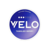 Premium VELO-Tangled-Berryfunctional energy pouch by ZestPulse, designed for instant focus and clarity, isolated on a clean background.