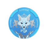 Premium WHITE-FOX-Original functional energy pouch by ZestPulse, designed for instant focus and clarity, isolated on a clean background.