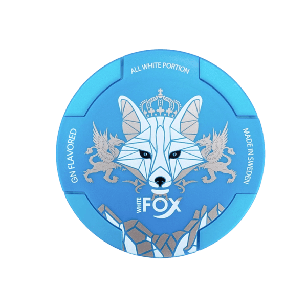 Premium WHITE-FOX-Original functional energy pouch by ZestPulse, designed for instant focus and clarity, isolated on a clean background.