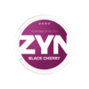 Premium ZYN-Black-Cherry functional energy pouch by ZestPulse, designed for instant focus and clarity, isolated on a clean background.