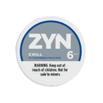 Premium ZYN-Chill functional energy pouch by ZestPulse, designed for instant focus and clarity, isolated on a clean background.
