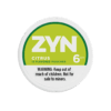 Premium ZYN-Citrus functional energy pouch by ZestPulse, designed for instant focus and clarity, isolated on a clean background.