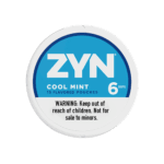 Premium ZYN-Cool-Mintfunctional energy pouch by ZestPulse, designed for instant focus and clarity, isolated on a clean background.