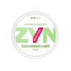 Premium ZYN-Cucumber-Lime functional energy pouch by ZestPulse, designed for instant focus and clarity, isolated on a clean background.