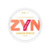 Premium ZYN-Lemon-Spritz functional energy pouch by ZestPulse, designed for instant focus and clarity, isolated on a clean background.