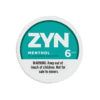 Premium ZYN-Mentho functional energy pouch by ZestPulse, designed for instant focus and clarity, isolated on a clean background.