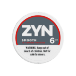 Premium ZYN-Smooth functional energy pouch by ZestPulse, designed for instant focus and clarity, isolated on a clean background.